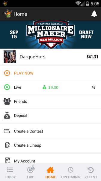 DraftKings - Daily Fantasy Football, Golf, & more APK for Android Download