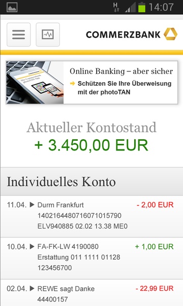 Kontostand - Preview 4
