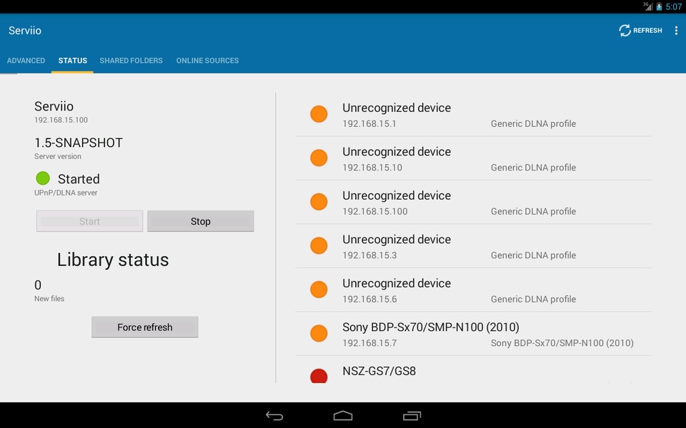ServiiDroid - Preview 2