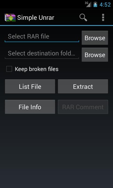 Simple Unrar - Preview 7