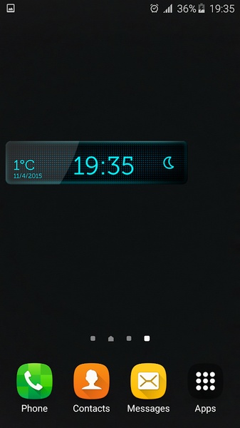Black Digital Clock - Preview 5