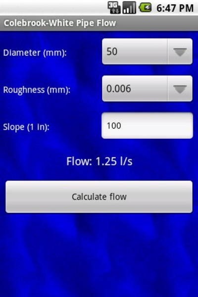 DrainCalc - Preview 2