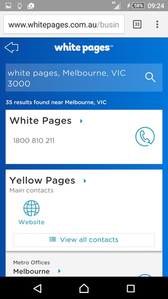 White Pages - Preview 2
