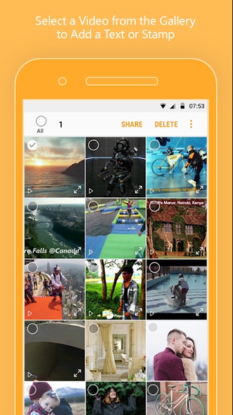 Video Stamper: Add Text and Timestamp to Videos - Preview 1
