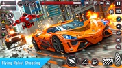 Flying Car Robot Shooting Game screenshot 8