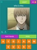 Death Note Character Quiz screenshot 3
