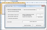 Excel Add Data Text or characters to multiple cells within a spreadsheet screenshot 1