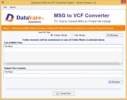 DataVare MSG to VCF Converter Ezpert screenshot 4