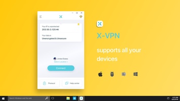 X-VPN - Anti-Track & Unblock screenshot 1