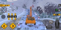 Offroad Snow Excavator Simulator screenshot 3