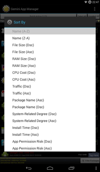 Gemini App Manager - Preview 10