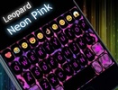 Emoji Keyboard LeopardNeonPink screenshot 1