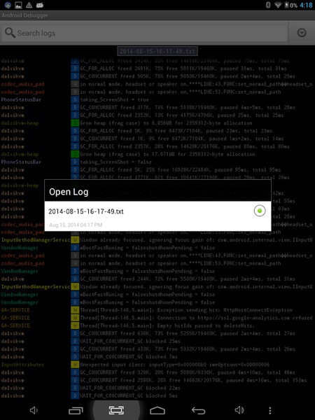 Android Debugger - Preview 2