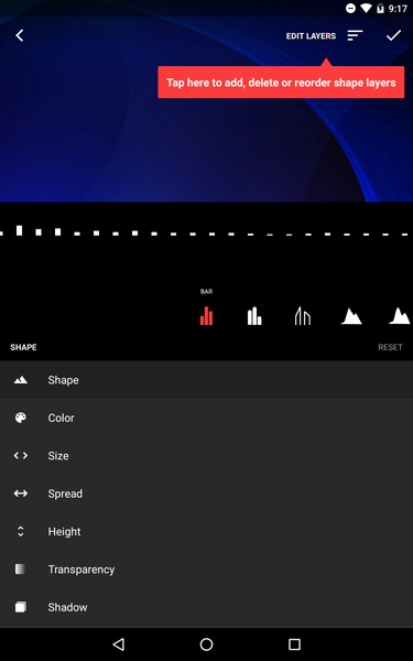 MUVIZ Nav Bar Audio Visualizer - Preview 3