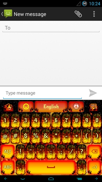 Hell Keyboard for GoKeyboard - Preview 5