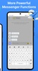 Messages Home - Messenger SMS screenshot 1