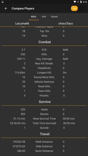 Chicken Tracker: Stats for PUBG - Preview 9