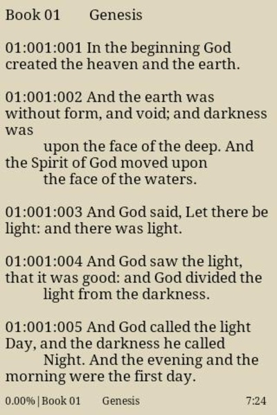 The Bible, King James Version, Complete Contents - Preview 1