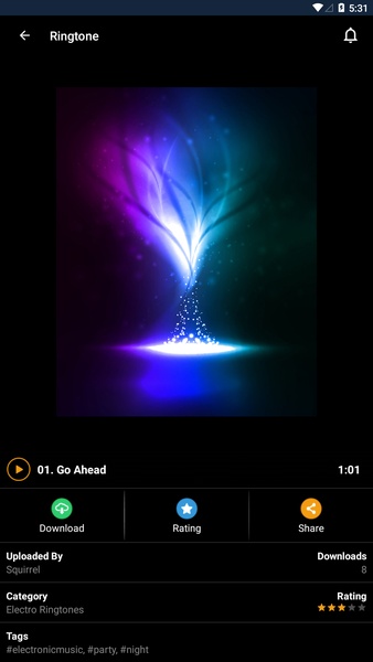 Electro ringtones - Preview 2