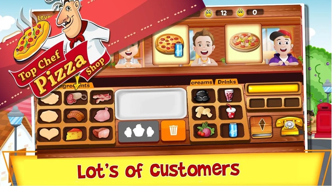 Top Chef Pizza Shop - Preview 1