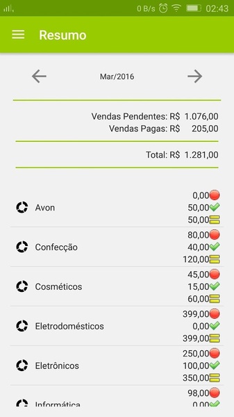 Controle de Vendas - Preview 4