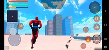 Flying Speed ​​Hero Robot Game screenshot 8