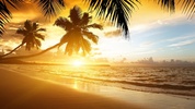 Beach Sunset Live Wallpaper screenshot 1