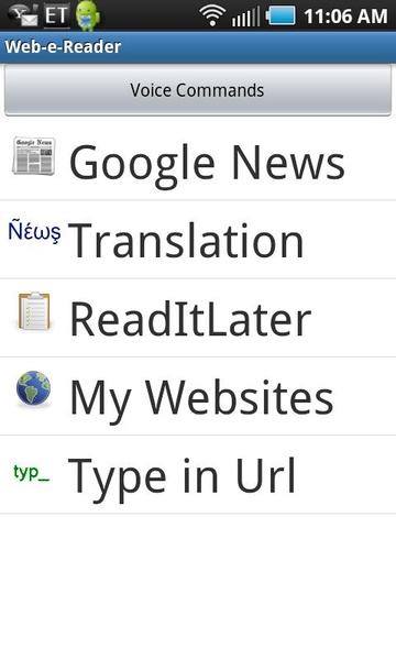 Web Reader Translator - Preview 5