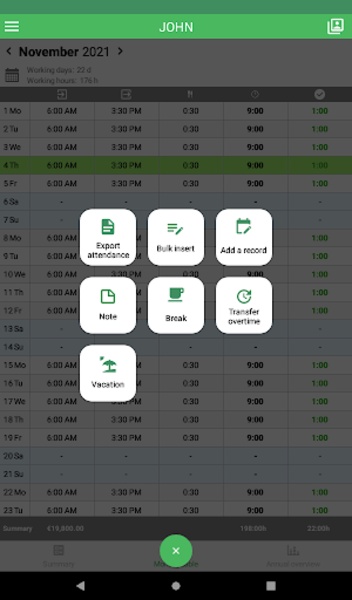 Working Timer - Preview 3