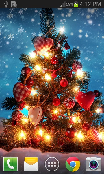 Christmas Snow live wallpaper - Preview 8