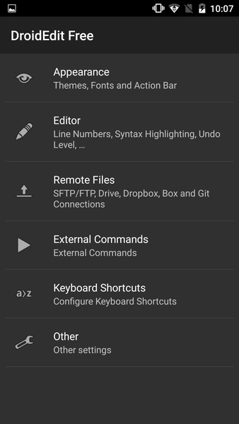 DroidEdit Free - Preview 6
