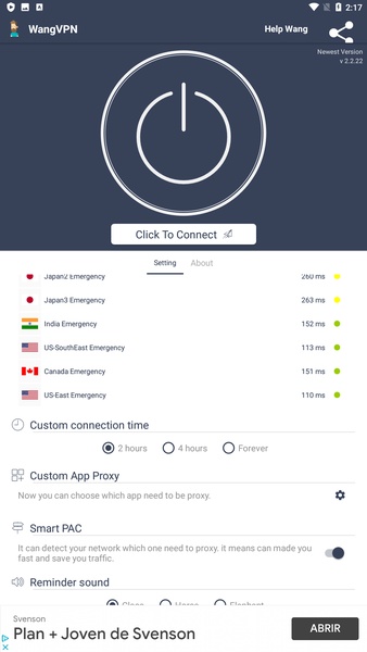 WangVPN - Preview 5