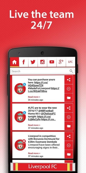 Liverpool FC Official Keyboard - Preview 6
