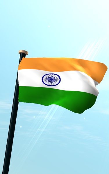 India Flag 3D Free - Preview 5