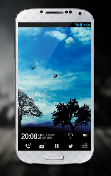 Blue Sky Live Wallpaper - Free - Preview 5