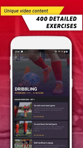 Football School: football training video - Preview 3