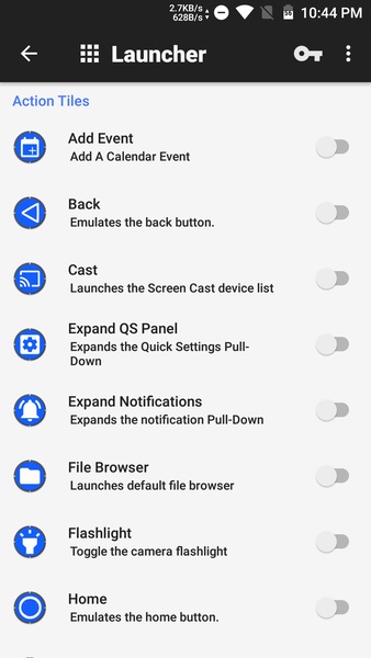 Shortcutter - Quick Settings - Preview 2