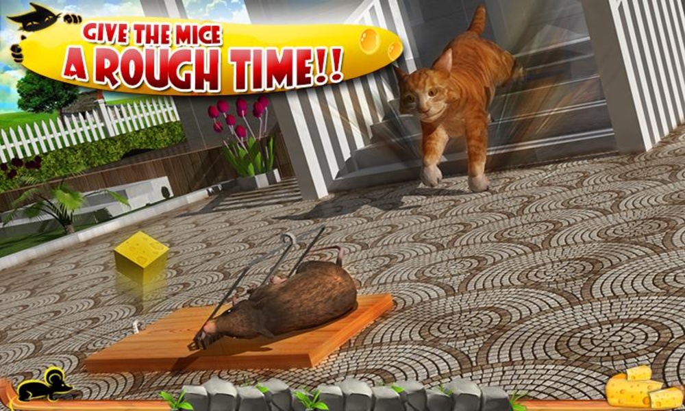 Crazy Cat vs. Mouse 3D - Preview 3