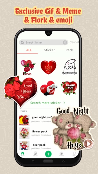 HD Stickers packs for WhatsApp - Preview 5