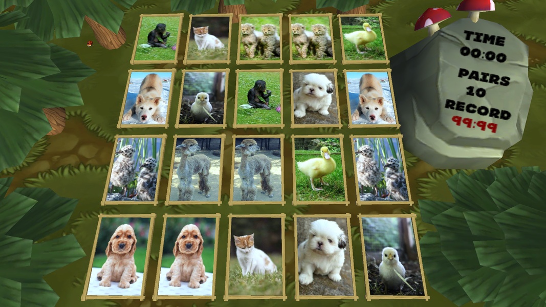 Jogo de Memoria 3D - Preview 1
