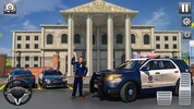 Police Spooky Jeep Parking 3D screenshot 2