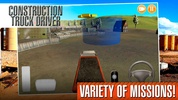 Construction Truck Driver 3D screenshot 1