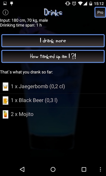 Test Alcoholemia::Appstore for Android