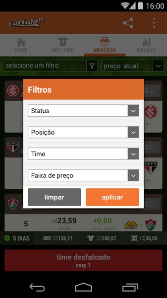 CartolaFC - Preview 11