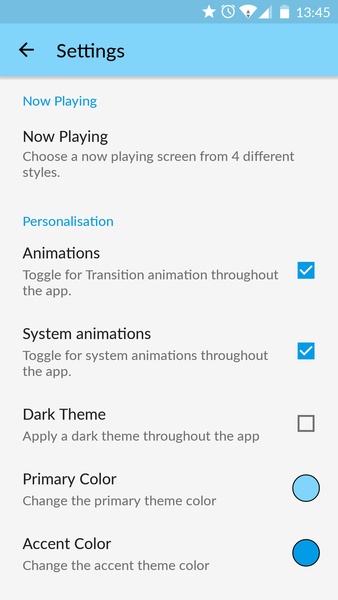 Timber Music Player - Preview 4