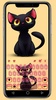 Black Cute Cat Theme screenshot 5