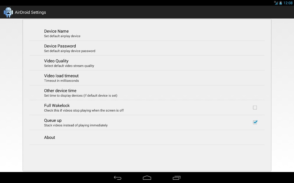Android Airplay - Preview 4