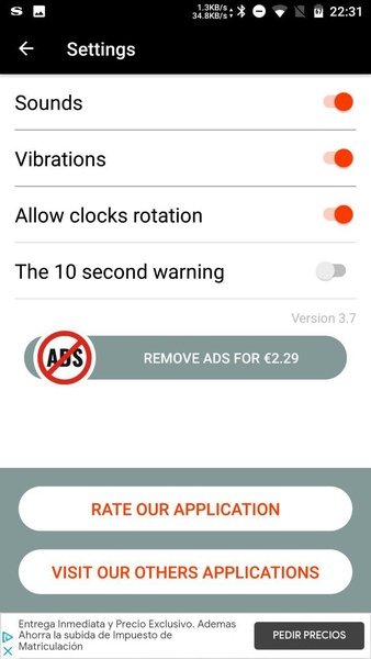 Boxing Round Interval Timer - Preview 2