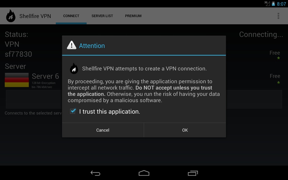 Shellfire VPN - Preview 15