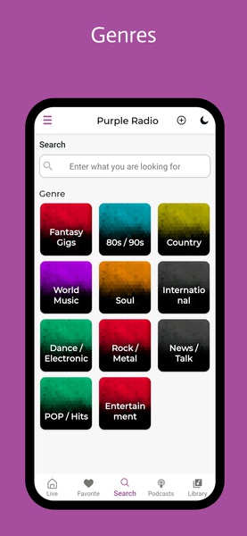 Purple Radio - Preview 5